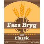 Indlæs billede til gallerivisning Fars Bryg Classic - design din egen øl etiket - The Beer Label 
